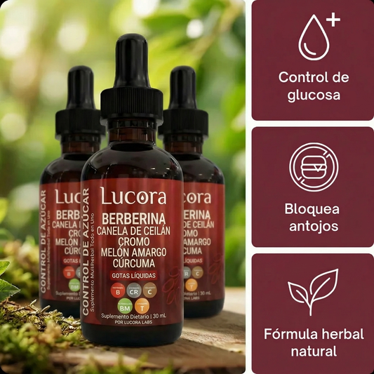 Lucora™ | Bienestar Natural para tu Glucosa, Energía y Apetito