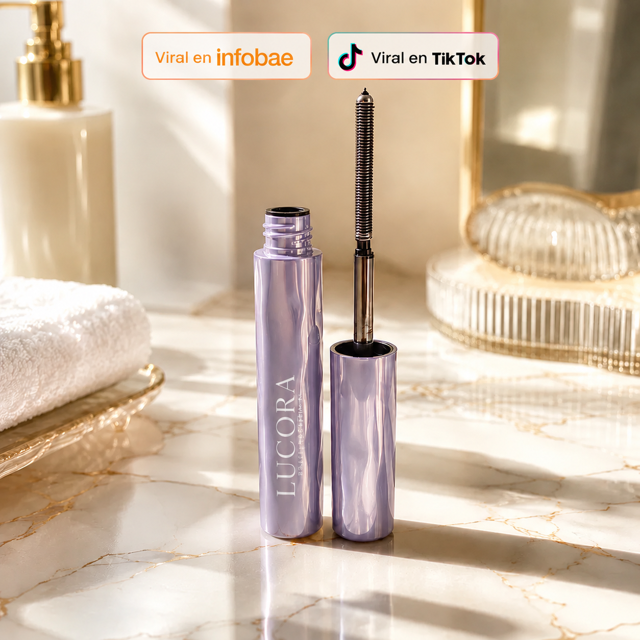 Lucora™ | Mascara de Pestañas Metalico
