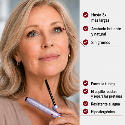 Lucora™ | Mascara de Pestañas Metalico